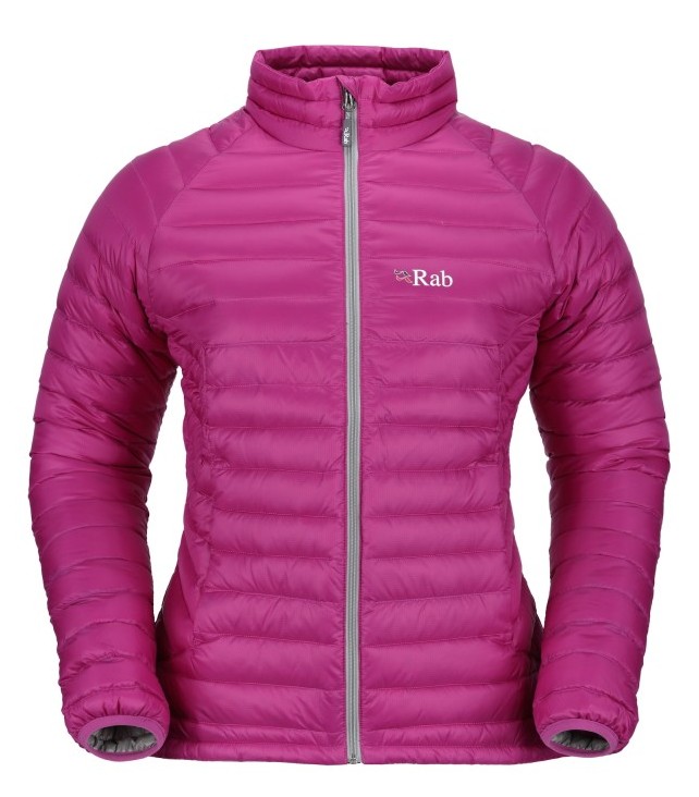Pink rab jacket on sale